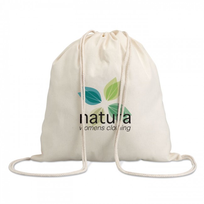 Promotional Cotton Drawstring Bag 100gr/m²