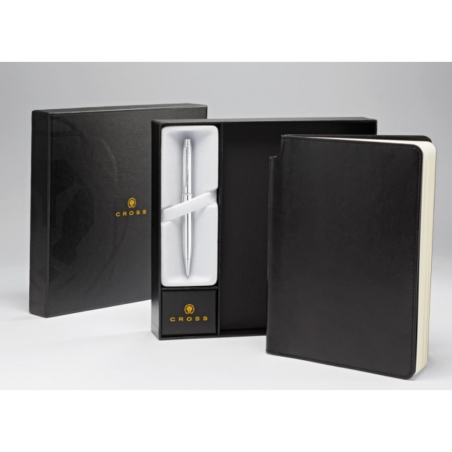 Promotional Medium Journal & Stratford Ball Pen Gift Set - Image 1