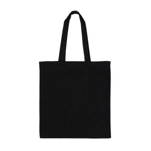 Promotional 8oz  Black Canvas Shopper - Image 1