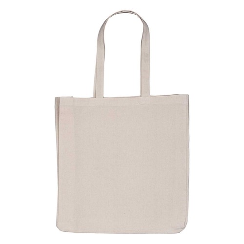 Promotional 10oz Natural Canvas Shopper With Full Gussett - Image 1