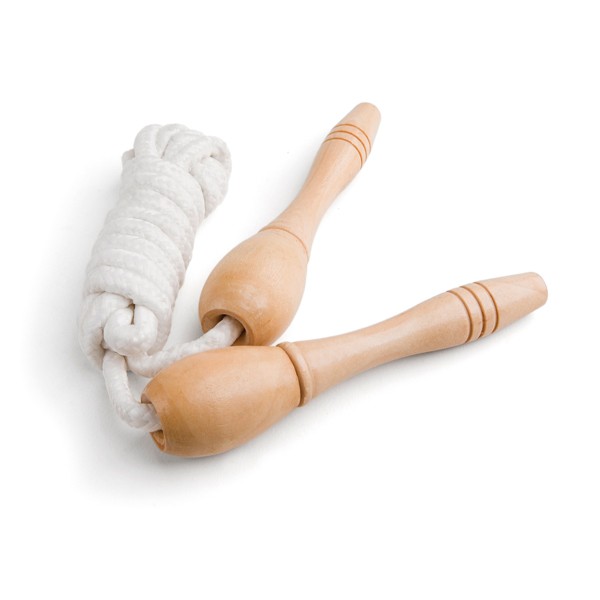 Promotional Skipping Rope With Wooden Handles