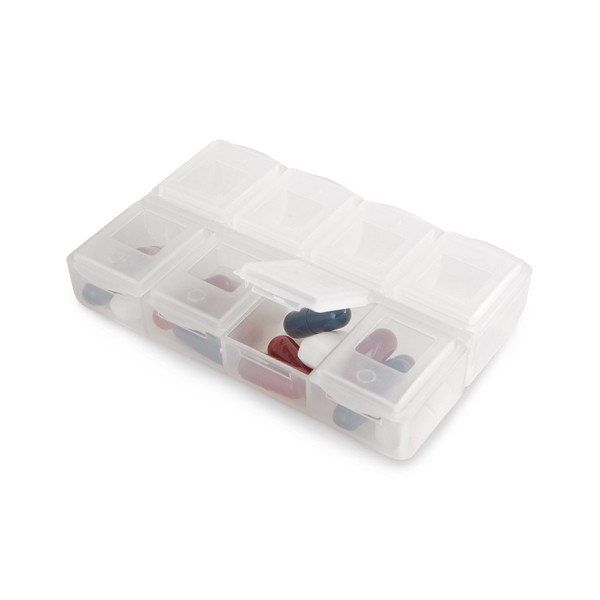 Promotional Pill Box With 8 Compartments