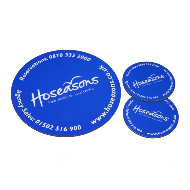 Promotional Soft Mat & Coaster Set