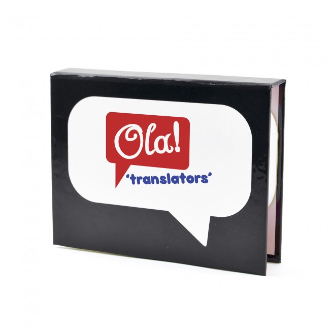 Promotional Aldous Speech Bubble Memo Pad - Image 1