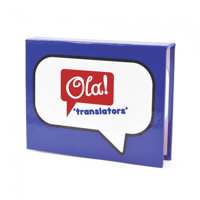 Promotional Aldous Speech Bubble Memo Pad - Image 2