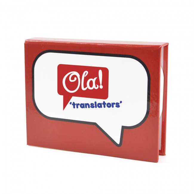 Promotional Aldous Speech Bubble Memo Pad - Image 3