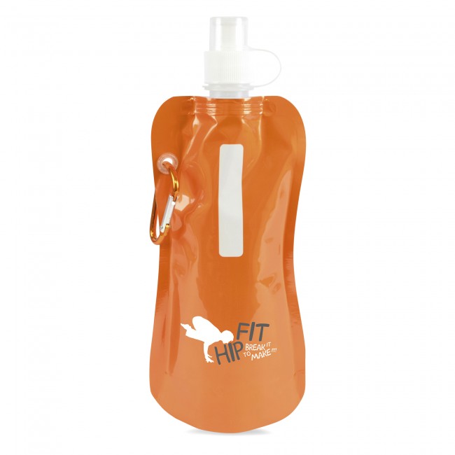 Promotional Metallic fold up bottle - Image 1