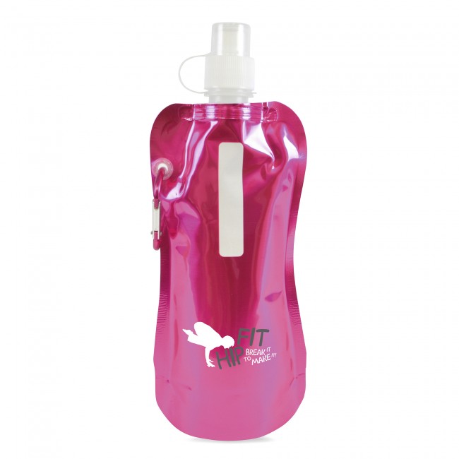 Promotional Metallic fold up bottle - Image 4