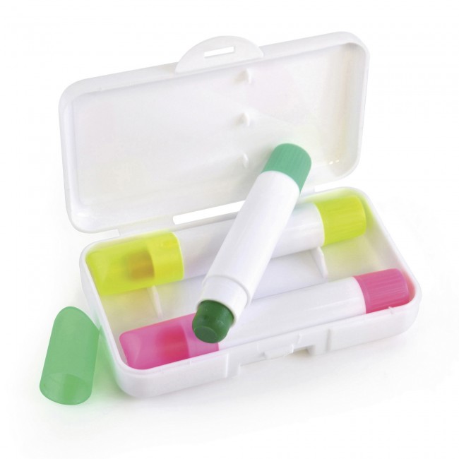 Promotional Crayon Wax Highlighter Set