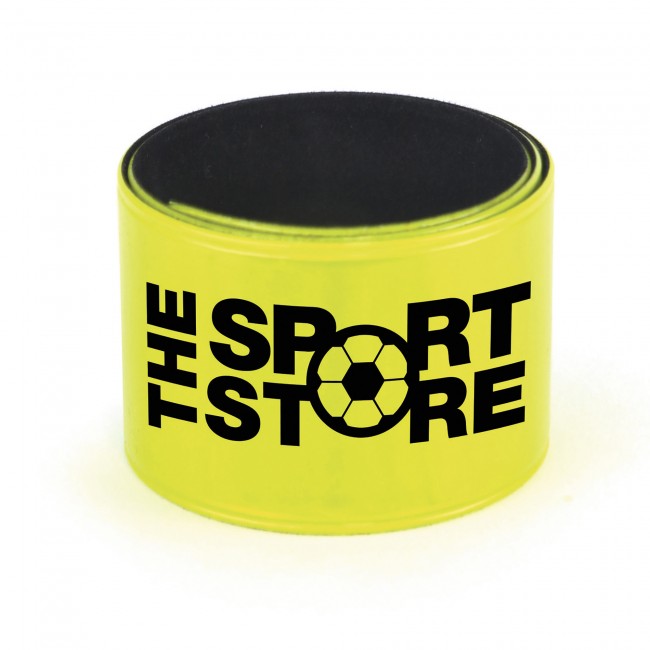 Promotional Fresno Reflective Slap Wristband