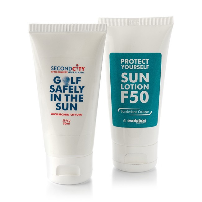 Promotional SPF50 Sun Lotion in a Tube 50ml