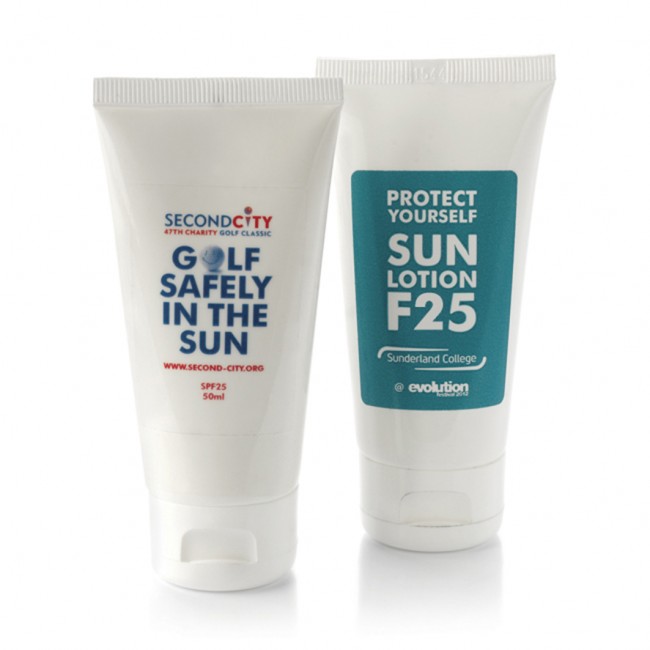 Promotional SPF25 Sun Lotion in a Tube 50ml