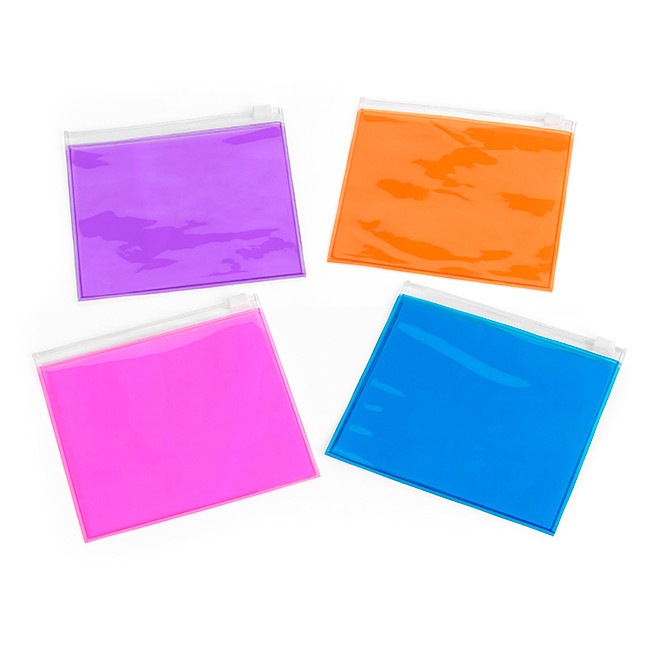 Promotional Small Slide Zip Clear & PVC Bag