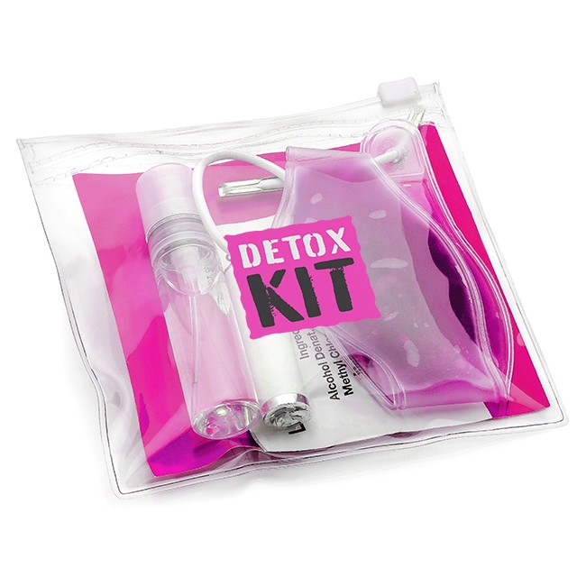 Promotional Mini Hangover / Detox Kit with Coloured Insert - Image 3