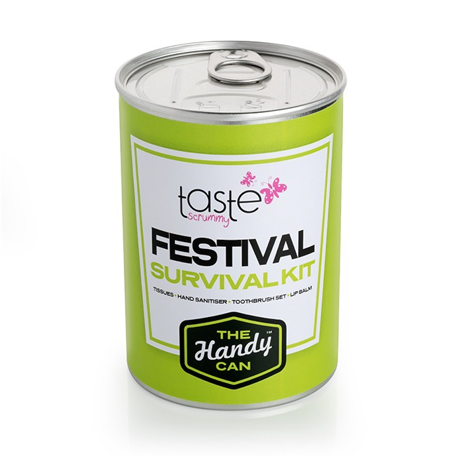 Promotional Festival Survival Handy Can Kit