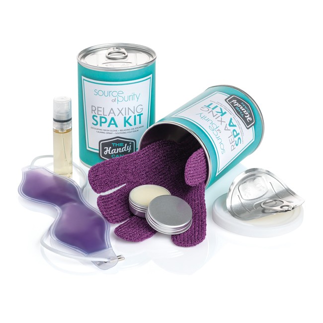 Promotional Relaxing Spa Handy Can Kit