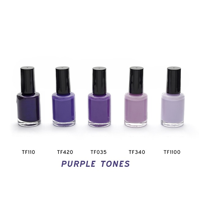 Promotional Purple Nail Polish in a Bottle, 10ml