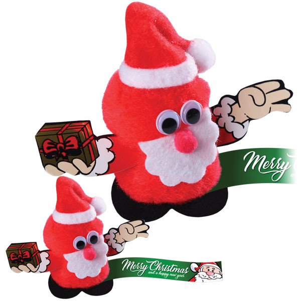 Promotional Large Santa & Parcel Logobug