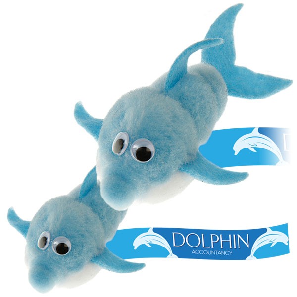 Promotional Large Dolphin Logobug