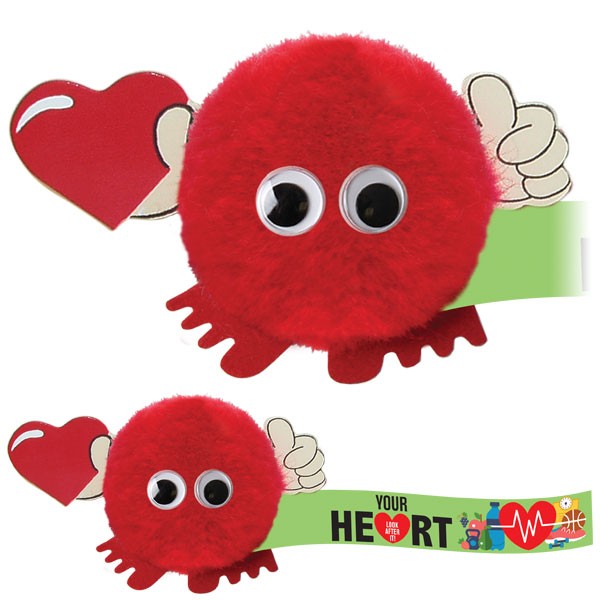 Promotional Heart Handholder Logobug