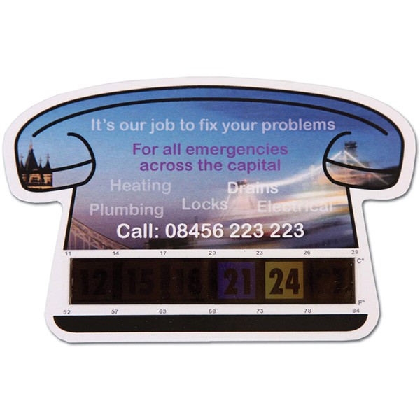 Promotional Small Temperature Gauge Cards - Image 1