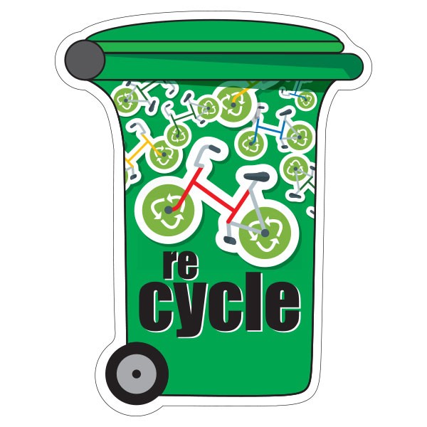 Promotional Wheelie Bin Magnet