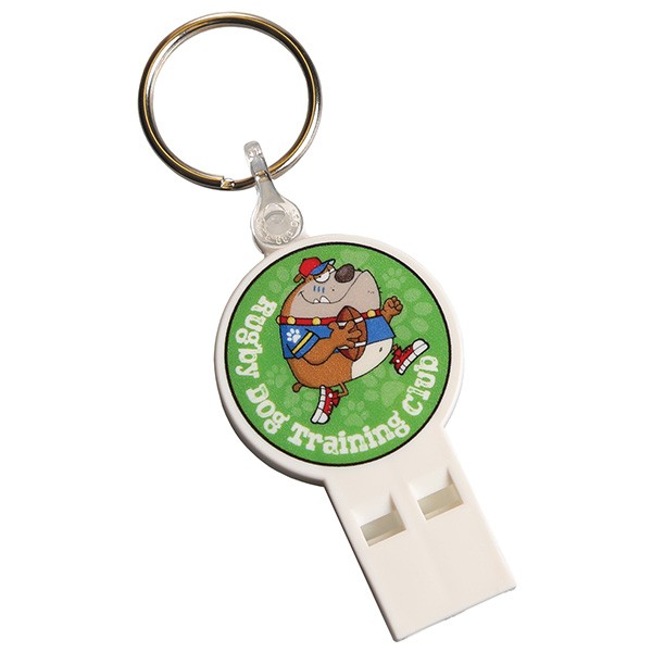 Promotional Whistle Keyring