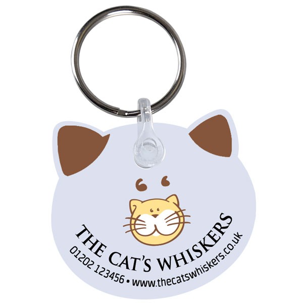 Promotional Flexible Plastic Keyring - Image 2