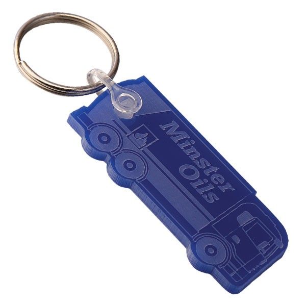 Promotional Embossed Acrylic Keyrings - Image 3