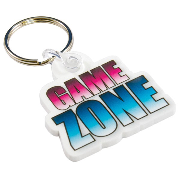 Promotional Printed Acrylic Keyring - Image 3