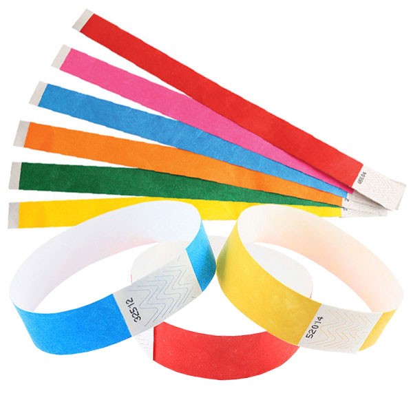 Promotional Tyvek 19mm Wristbands