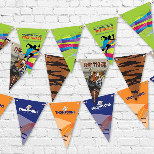 Promotional Indoor Bunting Triangle