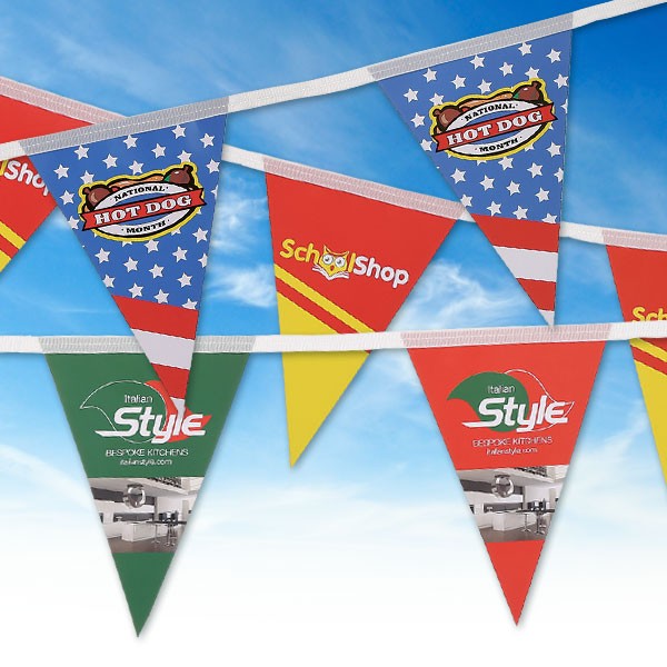 Promotional Outdoor Bunting Triangle