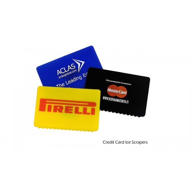 Promotional Credit card Ice Scraper