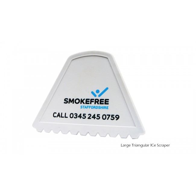 Promotional Triangular Ice Scraper Large