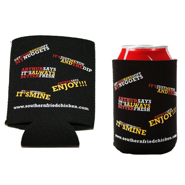 Promotional Solid Base Neoprene Can Cooler