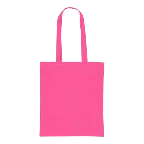 Promotional Coloured 5oz Long Handled Cotton Shopper - Image 4