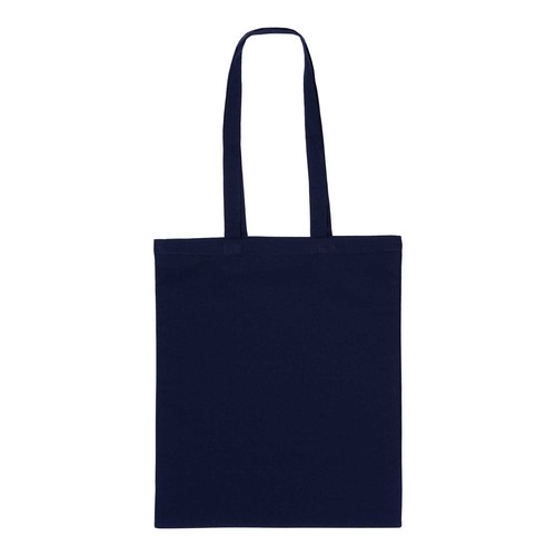 Promotional Coloured 5oz Long Handled Cotton Shopper - Image 2