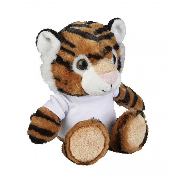 Promotional 18cm Tiger With T-Shirt