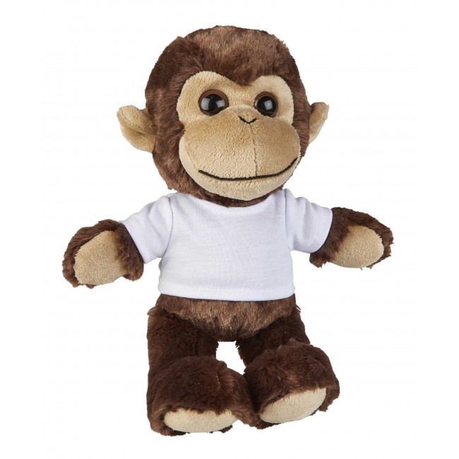 Promotional 18cm Monkey With T-Shirt