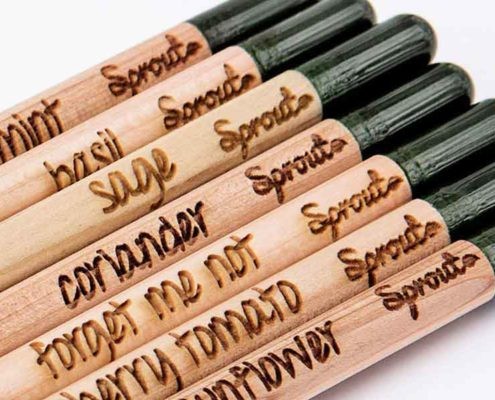 Promotional Sprout Customised Pencil & Sleeve