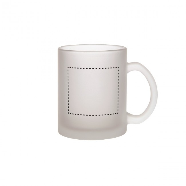 Promotional Budget Buster Frosted Glass Mug