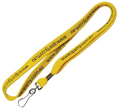 Promotional 10mm Tubular Polyester Lanyard - 1 Side