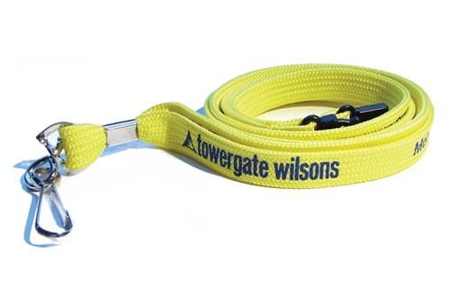 Promotional 10mm Tubular Polyester Lanyard - 2 Sides