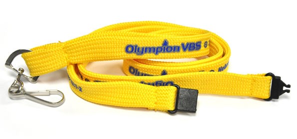 Promotional 15mm Tubular Polyester Lanyard - 1 Side