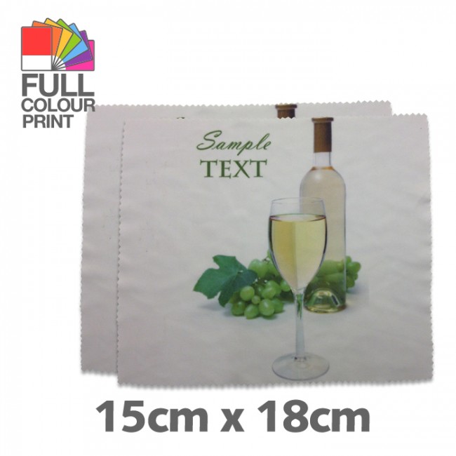 Promotional Microfibre Lens Cloth - 15 x 18cm