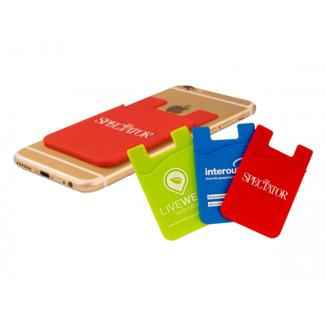 Promotional Silicon Phone Wallet