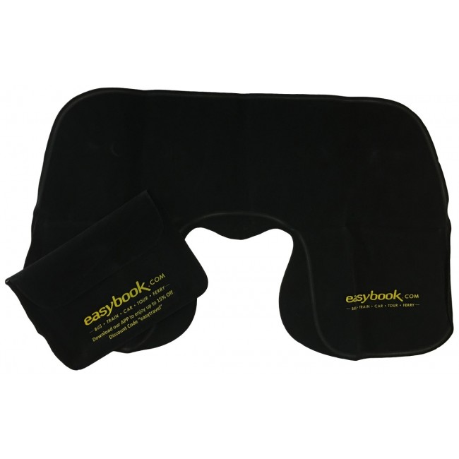 Promotional Travel Pillow with Pouch - Inflatable