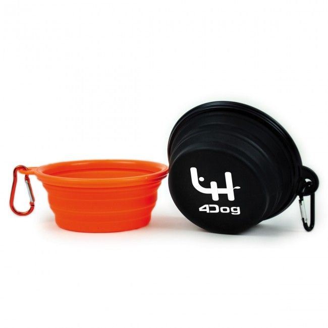 Promotional Dog Bowl with Carabiner