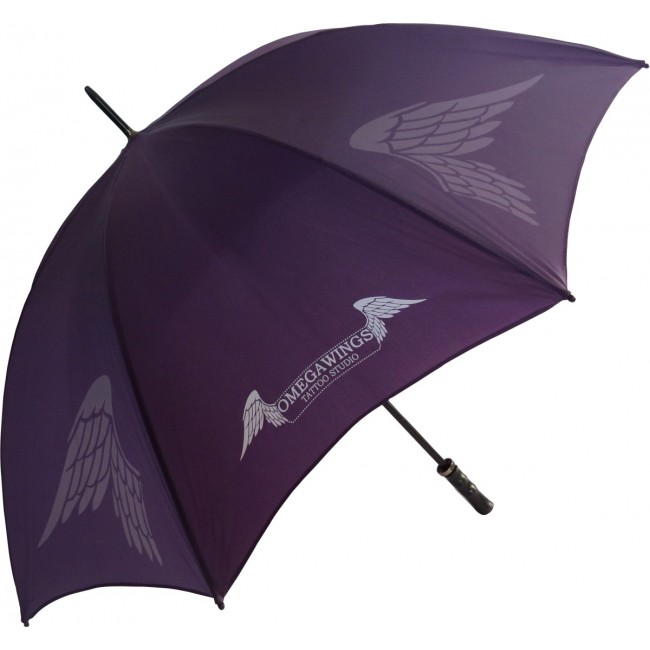 Promotional Bedford Black Umbrella - Image 1